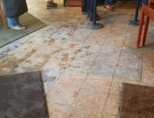 The Importance of Cleaning Commercial Tile Floors of Ice Melt Residue